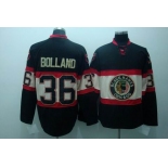 nhl chicago blackhawks #36 bolland black(third edition)