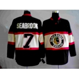 nhl chicago blackhawks #7 seabrook black [third edition]