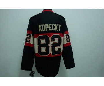 nhl chicago blackhawks #82 kopecky black [winter classic]