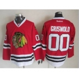 nhl jerseys chicago blackhawks #00 griswold red