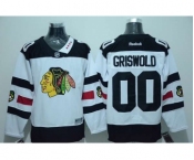 nhl jerseys chicago blackhawks #00 griswold white[2016 stadium]