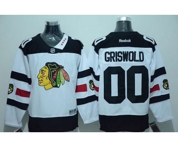 nhl jerseys chicago blackhawks #00 griswold white[2016 stadium]