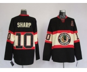 nhl jerseys chicago blackhawks #10 patrick sharp black [third edition]