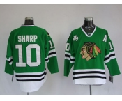 nhl jerseys chicago blackhawks #10 patrick sharp green