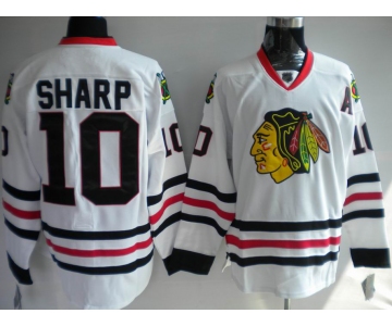 nhl jerseys chicago blackhawks #10 patrick sharp white