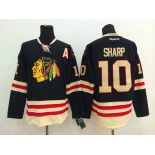 nhl jerseys chicago blackhawks #10 sharp black[2015 new classic]