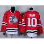 nhl jerseys chicago blackhawks #10 sharp red [2014 new]