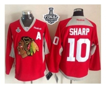 nhl jerseys chicago blackhawks #10 sharp red[2015 new][2015 stanley cup][patch A]