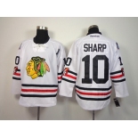 nhl jerseys chicago blackhawks #10 sharp white[2015 new classic]