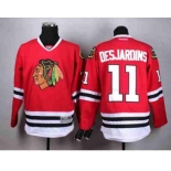 nhl jerseys chicago blackhawks #11 desjardins red[desjardins]