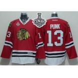 nhl jerseys chicago blackhawks #13 punk red[2015 stanley cup][punk]