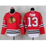 nhl jerseys chicago blackhawks #13 punk red[punk]