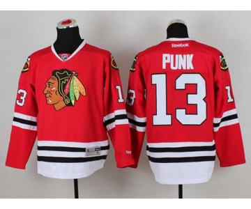 nhl jerseys chicago blackhawks #13 punk red[punk]