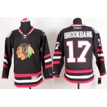 nhl jerseys chicago blackhawks #17 brookbank black[2014 new stadium]