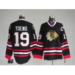 nhl jerseys chicago blackhawks #19 janathan toews black