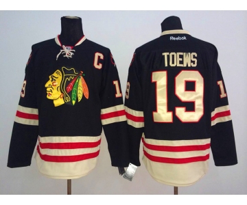 nhl jerseys chicago blackhawks #19 toews black[2015 new classic]