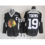 nhl jerseys chicago blackhawks #19 toews black