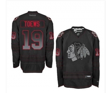 nhl jerseys chicago blackhawks #19 toews black[number black-red]