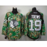 nhl jerseys chicago blackhawks #19 toews camo