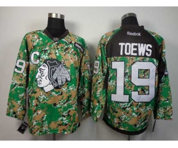 nhl jerseys chicago blackhawks #19 toews camo