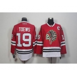 nhl jerseys chicago blackhawks #19 toews red[2016 new][patch C]