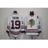 nhl jerseys chicago blackhawks #19 toews white[2016 new][patch C]