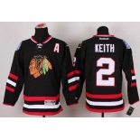 nhl jerseys chicago blackhawks #2 keith black[2014 new stadium][patch A]