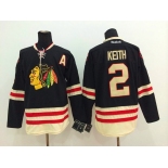 nhl jerseys chicago blackhawks #2 keith black[2015 new classic]