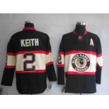 nhl jerseys chicago blackhawks #2 keith black[third edition]