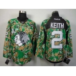 nhl jerseys chicago blackhawks #2 keith camo