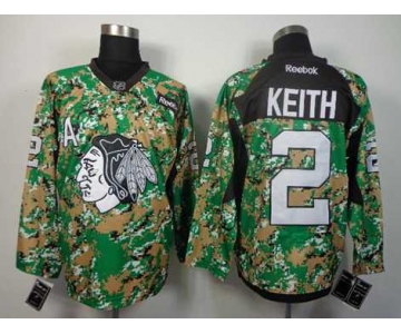 nhl jerseys chicago blackhawks #2 keith camo