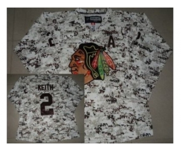 nhl jerseys chicago blackhawks #2 keith camo[patch A]