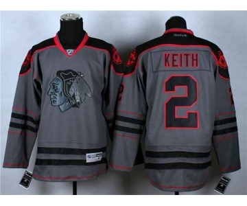 nhl jerseys chicago blackhawks #2 keith grey