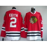 nhl jerseys chicago blackhawks #2 keith red