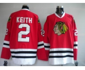 nhl jerseys chicago blackhawks #2 keith red