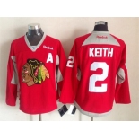 nhl jerseys chicago blackhawks #2 keith red[patch A][new]