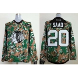 nhl jerseys chicago blackhawks #20 saad camo