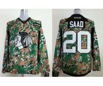 nhl jerseys chicago blackhawks #20 saad camo