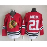 nhl jerseys chicago blackhawks #21 mikita red[m&n]