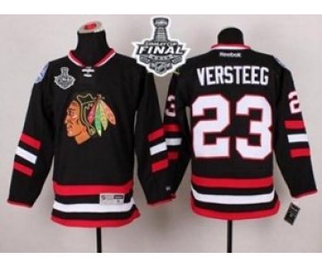 nhl jerseys chicago blackhawks #23 versteeg black 2014 Stadium Series[2015 stanley cup]