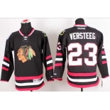 nhl jerseys chicago blackhawks #23 versteeg black[2014 new stadium]