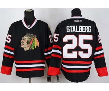 nhl jerseys chicago blackhawks #25 stalberg black