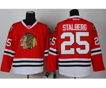 nhl jerseys chicago blackhawks #25 stalberg red