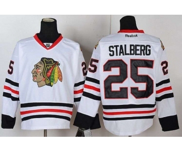 nhl jerseys chicago blackhawks #25 stalberg white