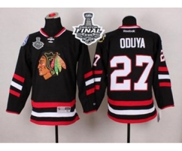 nhl jerseys chicago blackhawks #27 oduya black 2014 Stadium Series[2015 stanley cup][oduya]