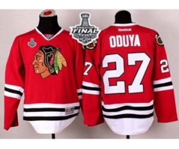 nhl jerseys chicago blackhawks #27 oduya red[2015 stanley cup][oduya]