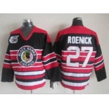 nhl jerseys chicago blackhawks #27 roenick black-red[75th]