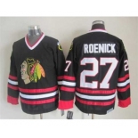 nhl jerseys chicago blackhawks #27 roenick black[roenick]