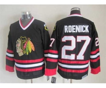 nhl jerseys chicago blackhawks #27 roenick black[roenick]