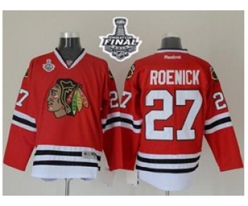 nhl jerseys chicago blackhawks #27 roenick red[2015 stanley cup][roenick]